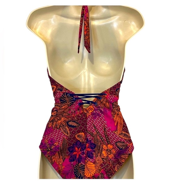 Skinny Dippers Tangerang Sirena One Piece, Color Sunset, Size Small - Picture 6 of 8